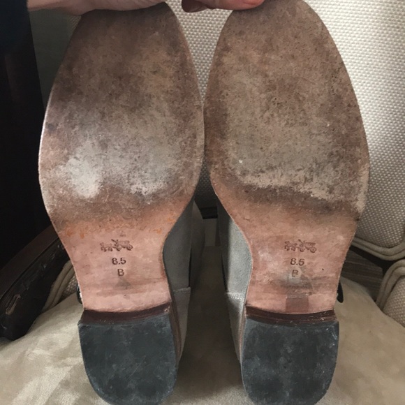 Coach Tan Suede Boots - Picture 4 of 4
